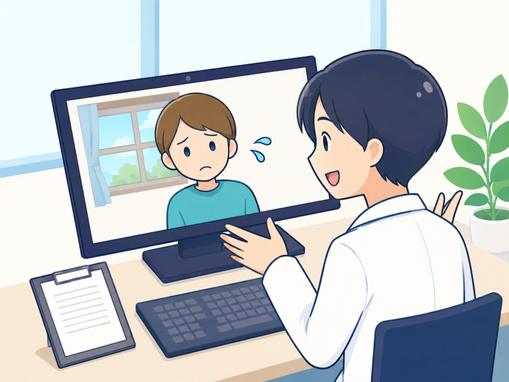 オンライン診療の現場イメージ